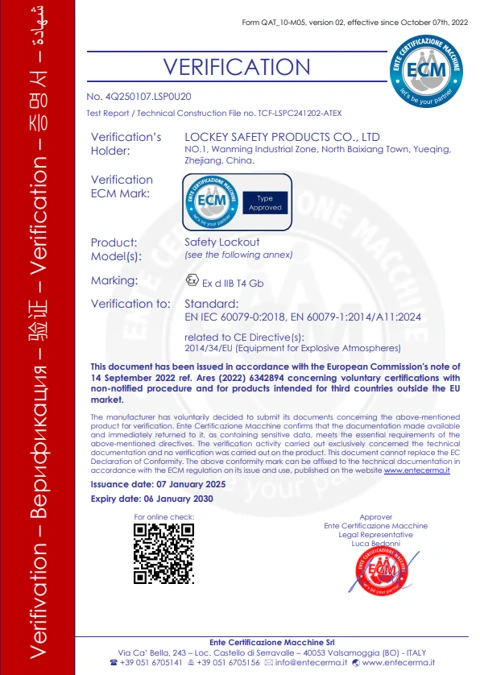 ATEX ATEX 相关验证展示预览