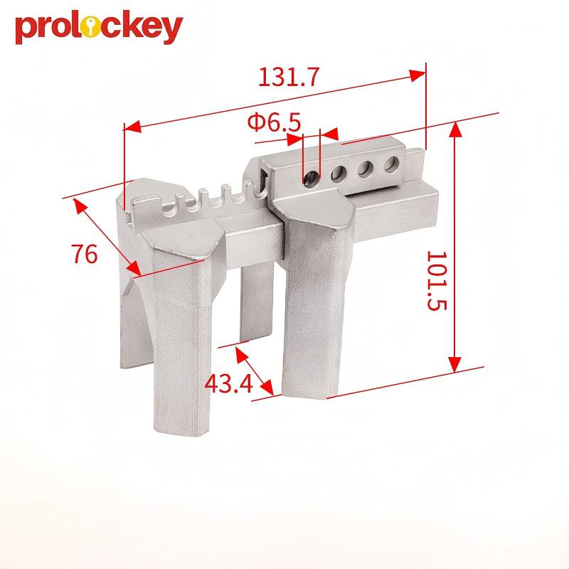 PROLOCKEY ABVL01-SS 尺寸标注图