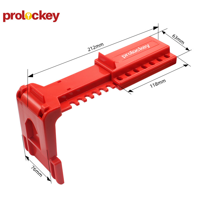 PROLOCKEY ABVL04 尺寸标注图