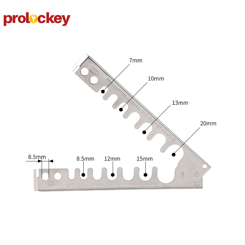 PROLOCKEY ASL02 尺寸或适配标注图