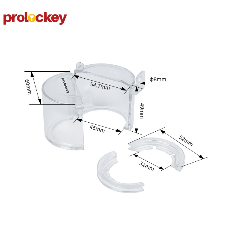 PROLOCKEY VSBL03-2 尺寸或适配标注图