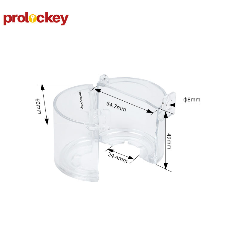 PROLOCKEY VSBL03-3 尺寸或适配标注图