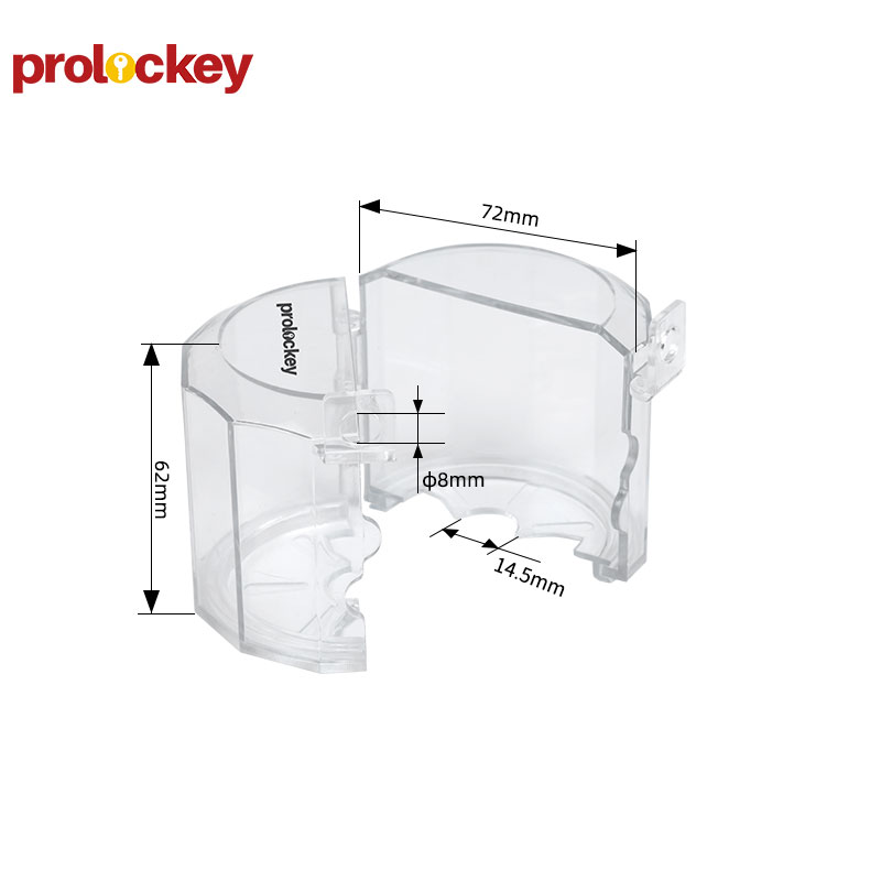 PROLOCKEY VSBL04 尺寸或适配标注图